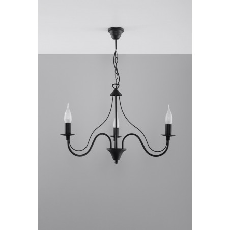 Sietynas MINERWA 3 juodas - 2 - 50,51 €
