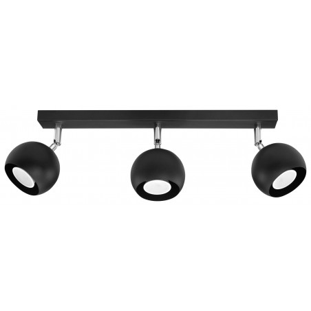 Lubinis šviestuvas OCULARE 3 juodas - 1 - 51,12 €