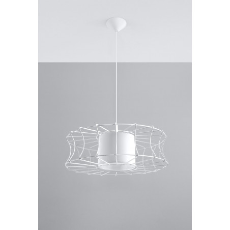 Pakabinamas šviestuvas SALERNO baltas - 2 - 51,12 €
