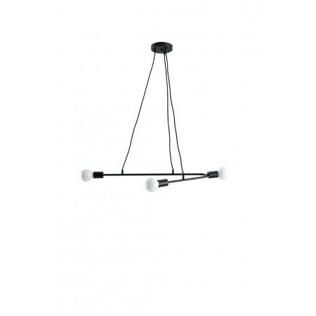 Pakabinamas šviestuvas ASTRAL 3 juodas - 1 - 51,55 €