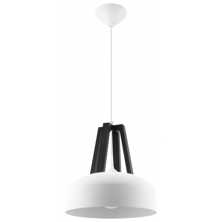 Pakabinamas šviestuvas CASCO baltas/juodas - 1 - 54,50 €