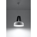 Pakabinamas šviestuvas CASCO baltas/juodas - 2 - 54,50 €
