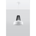 Pakabinamas šviestuvas CASCO baltas/juodas - 3 - 54,50 €