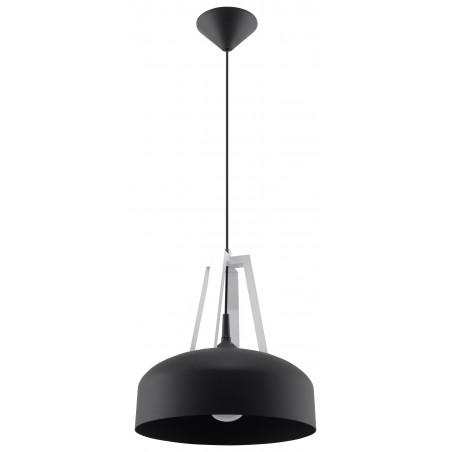 Pakabinamas šviestuvas CASCO juodas/baltas - 1 - 54,50 €