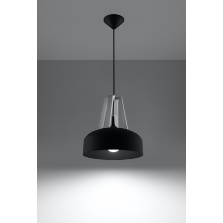Pakabinamas šviestuvas CASCO juodas/baltas - 2 - 54,50 €