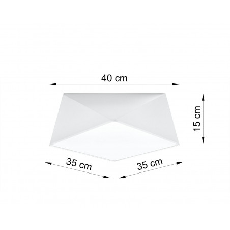 Plafonas HEXA 35 baltas - 2 - 57,80 €