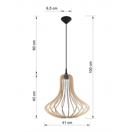 Pakabinamas šviestuvas ELZA - 2 - 59,77 €