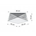 Plafonas HEXA 35 sidabro - 2 - 61,78 €