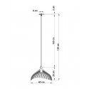 Pakabinamas šviestuvas UMB baltas - 2 - 62,77 €