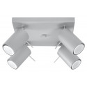 Lubinis šviestuvas RING 4 pilkas - 1 - 63,38 €