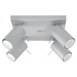 Lubinis šviestuvas RING 4 pilkas - 1 - 63,38 €