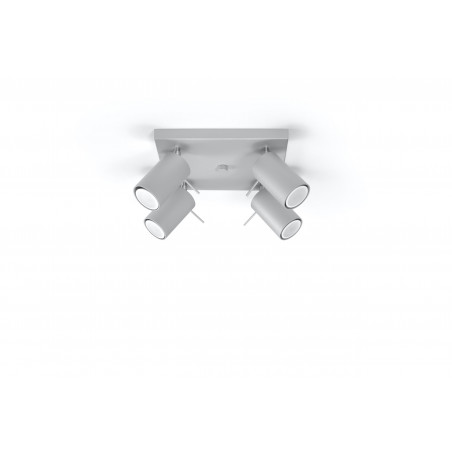 Lubinis šviestuvas RING 4 pilkas - 2 - 63,38 €