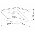 Plafonas NAZARIA KWADRAT - 4 - 67,55 €