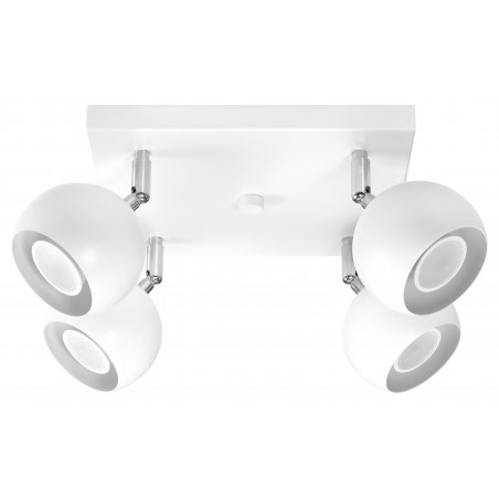 Lubinis šviestuvas OCULARE 4 baltas - 1 - 67,94 €