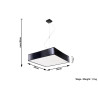 Pakabinamas šviestuvas HORUS 35 juodas - 4 - 68,28 €