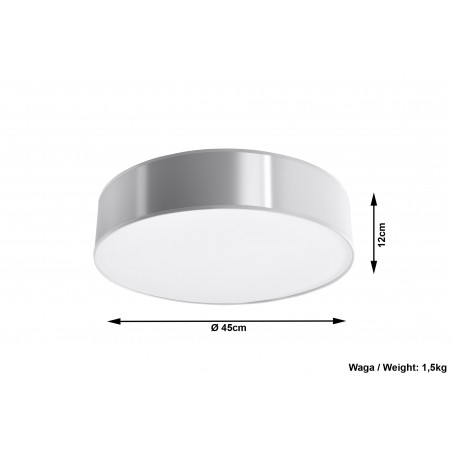 Plafonas ARENA 45 pilkas - 5 - 70,39 €