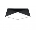 Plafonas HEXA 45 juodas - 1 - 71,74 €