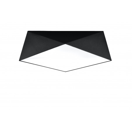 Plafonas HEXA 45 juodas - 1 - 71,74 €