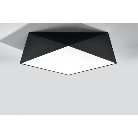 Plafonas HEXA 45 juodas - 4 - 71,74 €