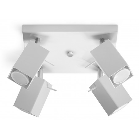 Plafonas MERIDA 4 baltas - 1 - 72,94 €