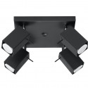 Plafonas MERIDA 4 juodas - 5 - 72,94 €