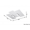 Plafonas FABIANO - 5 - 73,88 €