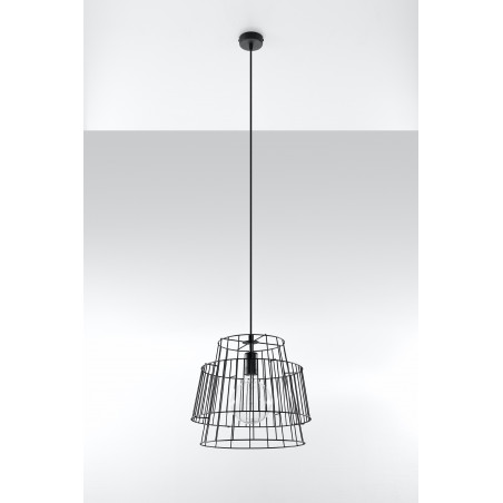 Pakabinamas šviestuvas GATE juodas - 4 - 76,71 €