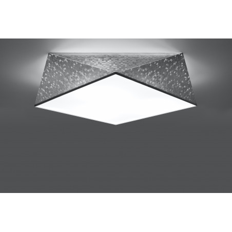 Plafonas HEXA 45 sidabro - 3 - 76,71 €