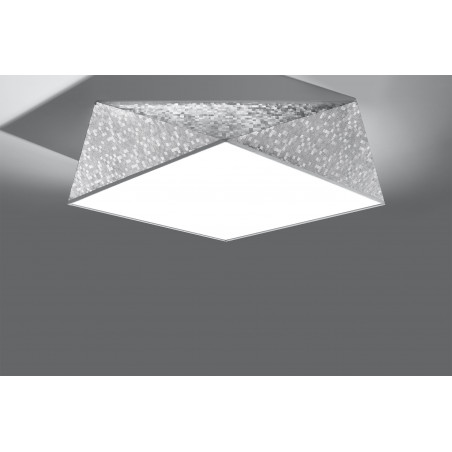 Plafonas HEXA 45 sidabro - 4 - 76,71 €