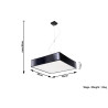 Pakabinamas šviestuvas HORUS 45 juodas - 5 - 82,95 €
