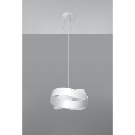 Pakabinamas šviestuvas MOBIUS baltas - 2 - 86,20 €