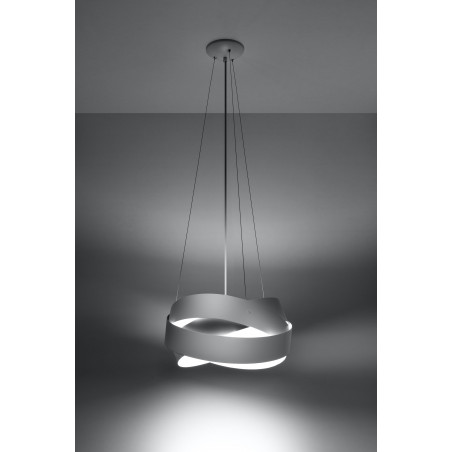 Pakabinamas šviestuvas MOBIUS baltas - 3 - 86,20 €