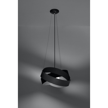 Pakabinamas šviestuvas MOBIUS juodas - 3 - 86,20 €