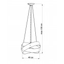 Pakabinamas šviestuvas MOBIUS juodas - 4 - 86,20 €