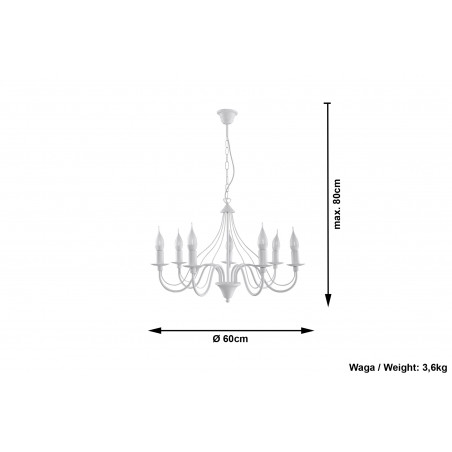 Sietynas MINERWA 7 baltas - 4 - 88,14 €