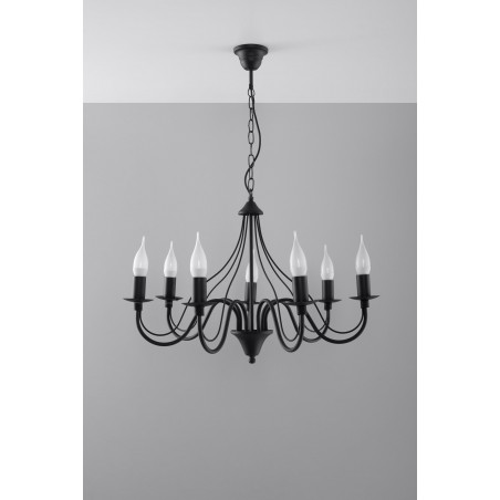 Sietynas MINERWA 7 juodas - 2 - 88,14 €