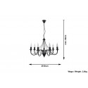 Sietynas MINERWA 7 juodas - 5 - 88,14 €
