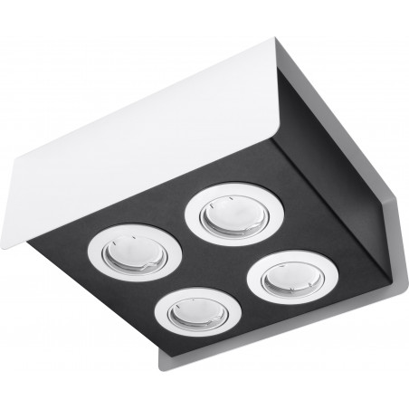 Plafonas STEREO 4 baltas - 1 - 90,31 €