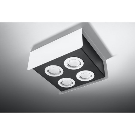 Plafonas STEREO 4 baltas - 2 - 90,31 €