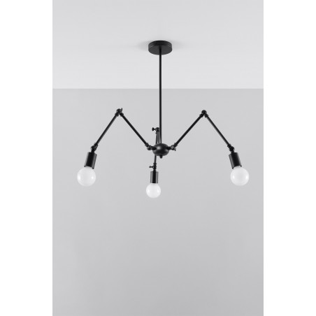 Pakabinamas šviestuvas STARK 3 juodas - 4 - 91,74 €