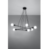 Pakabinamas šviestuvas ASTRAL 6 juodas - 3 - 102,04 €
