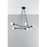 Pakabinamas šviestuvas ASTRAL 6 juodas - 4 - 102,04 €