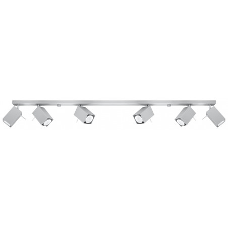 Lubinis šviestuvas MERIDA 6L pilkas - 1 - 126,54 €