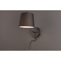 Sieninis šviestuvas CHICAGO LED juodas su juodu gaubtu - 2 - 88,60 €