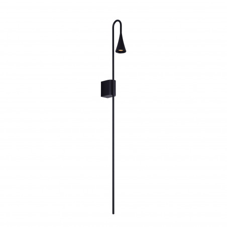 Sieninis šviestuvas COMET juodas, 3W LED, IP54 - 1 - 132,33 €