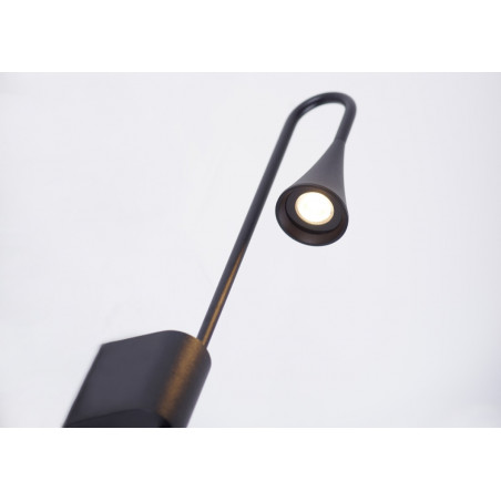 Sieninis šviestuvas COMET juodas, 3W LED, IP54 - 2 - 132,33 €