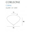 Plafonas CORLEONE 75 cm - 2 - 927,88 €