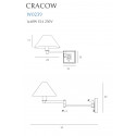 Sieninis šviestuvas CRACOW - 4 - 92,78 €