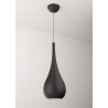 Pakabinamas šviestuvas DROP juodas - 2 - 109,76 €