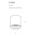 Lubinis šviestuvas FORM GU10 IP65 - 4 - 46,28 €
